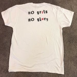 Large men’s t shirt Georgia film no grits no glory